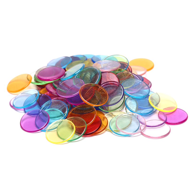 Board Game Verdant - 100 peças 19mm fichas de pôquer