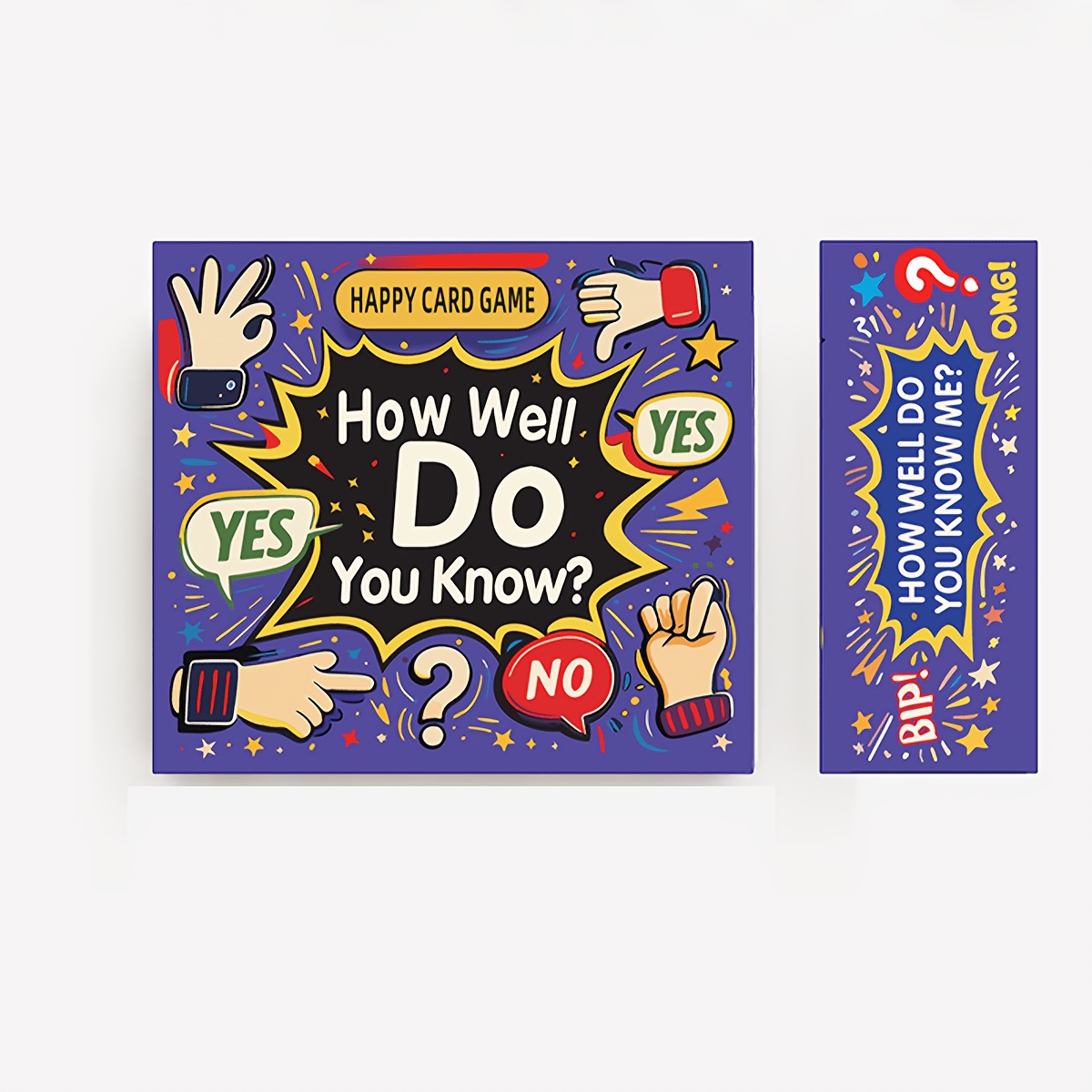 Board Game With Questions - Jogo de Cartas com 50 Perguntas