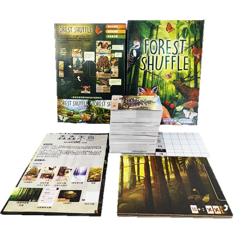 Board Game Dune - Endless Forest SHUFFLE, jogo de cartas