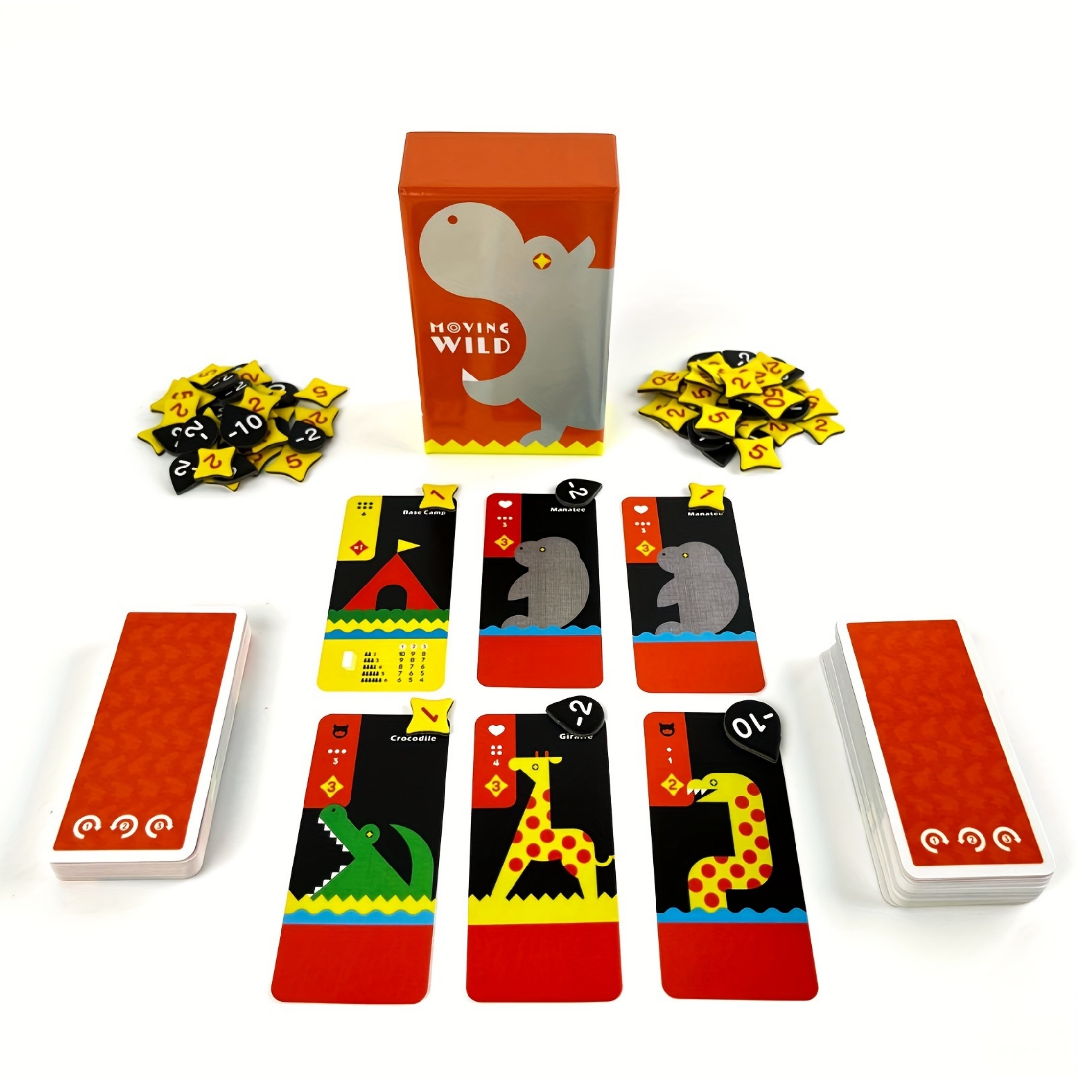 Board Game Wild Wild - Jogo de Tabuleiro: Moving Wild –