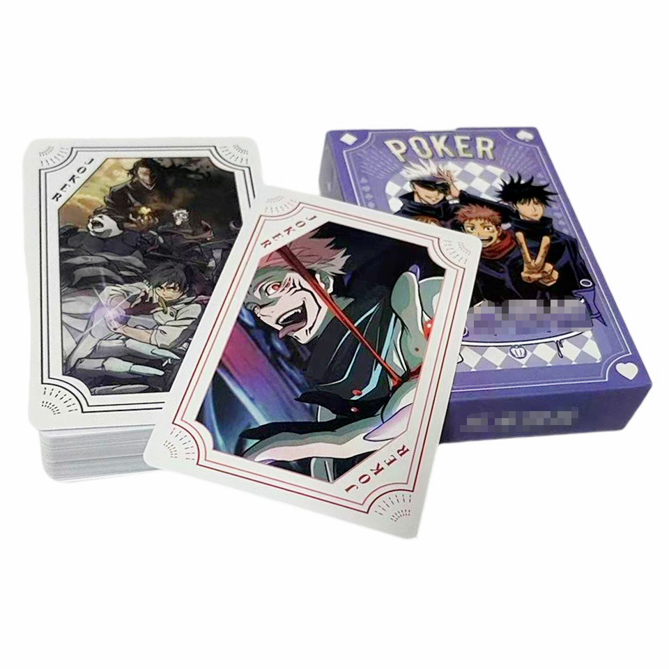 Board Game With Questions - Cartas de Poker Jujutsu Kaisen, Jogos
