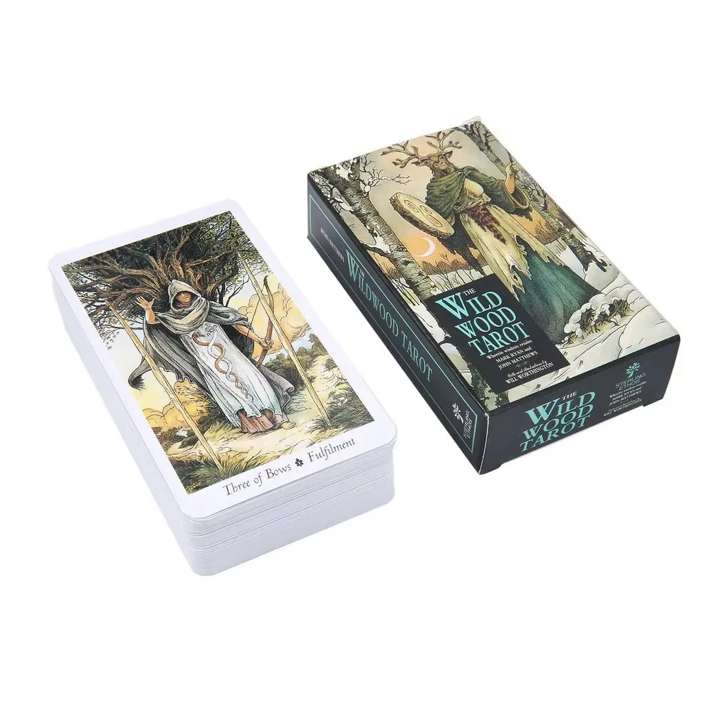 Board Game Wild Wild - Novas cartas de tarô oráculos baralho