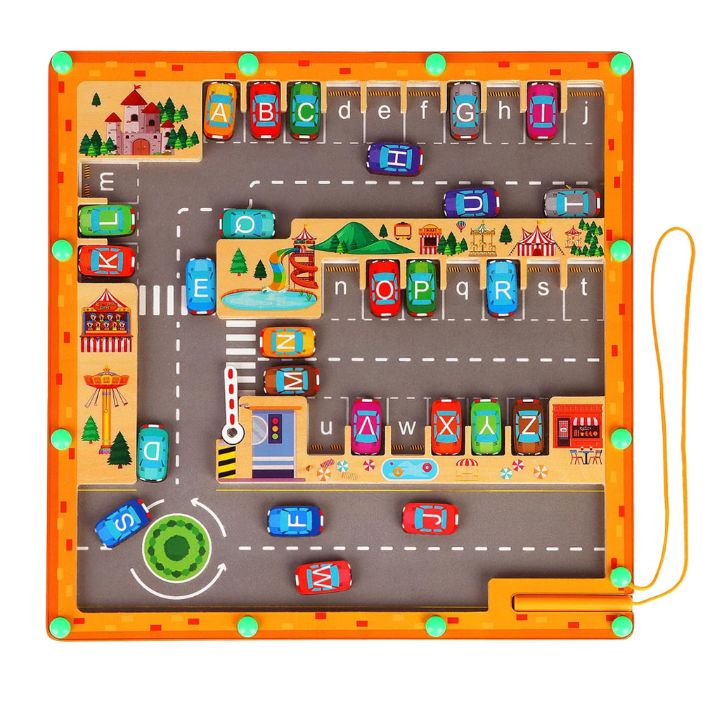 Labirinto magnético de cor e n - Board Game For 2 People avaliação e preço