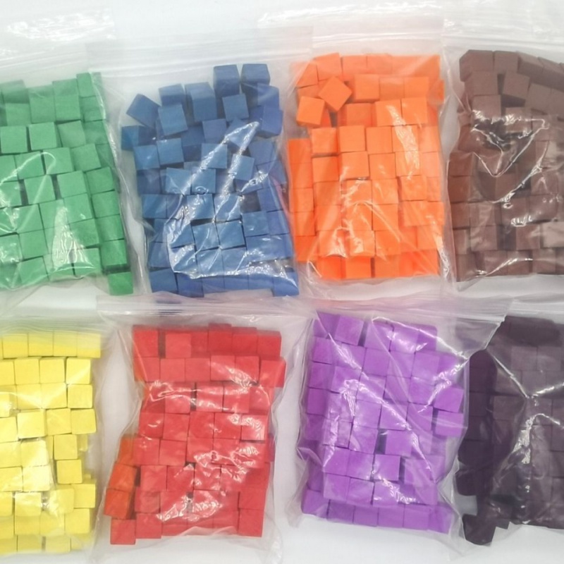 100 unidades/lotes 10mm cubos  - Board Game Verdant avaliação e preço