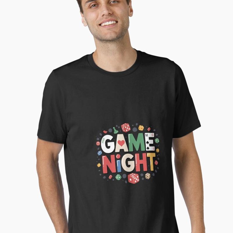 Camiseta Essencial para Equipe - Board Game Night avaliação e preço