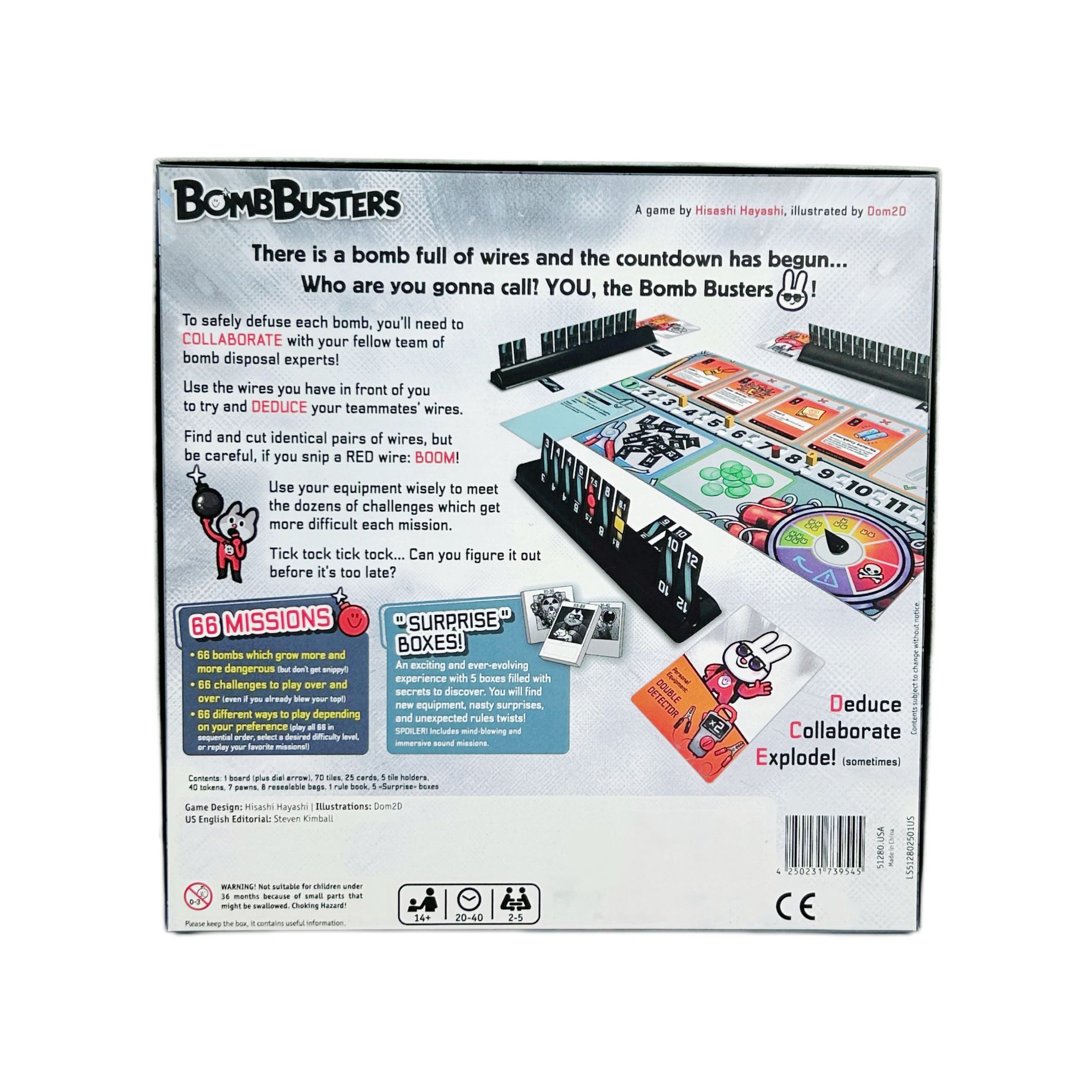 Jogo de Cartas Bombbusters |   - Board Game Dune avaliação e preço