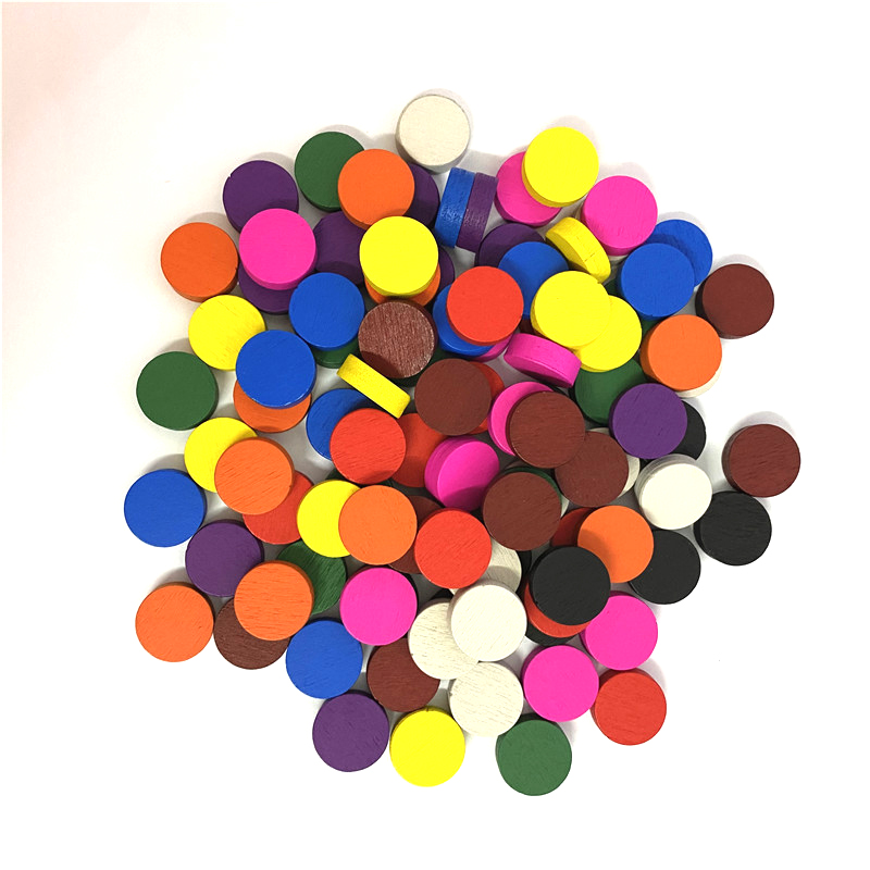 50 peças 15*5mm 11 cores disco - Board Game Verdant avaliação e preço