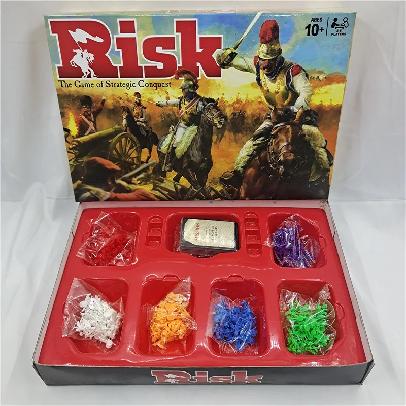 Jogo de tabuleiro de estratégi - Board Game Risk avaliação e preço
