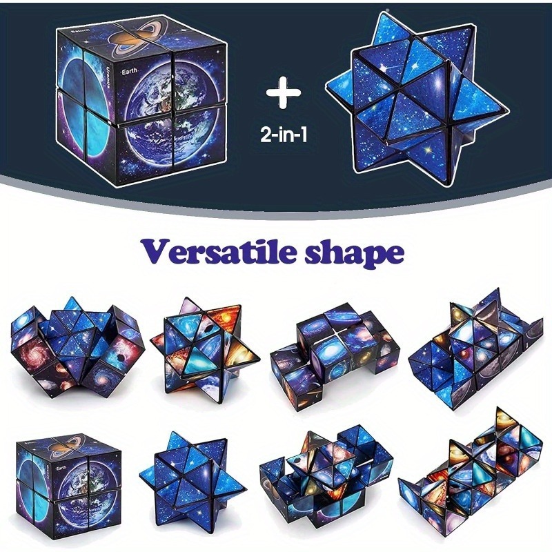 Cubo Mágico 2 em 1 Star Sky Cu - Board Game For 2 People avaliação e preço