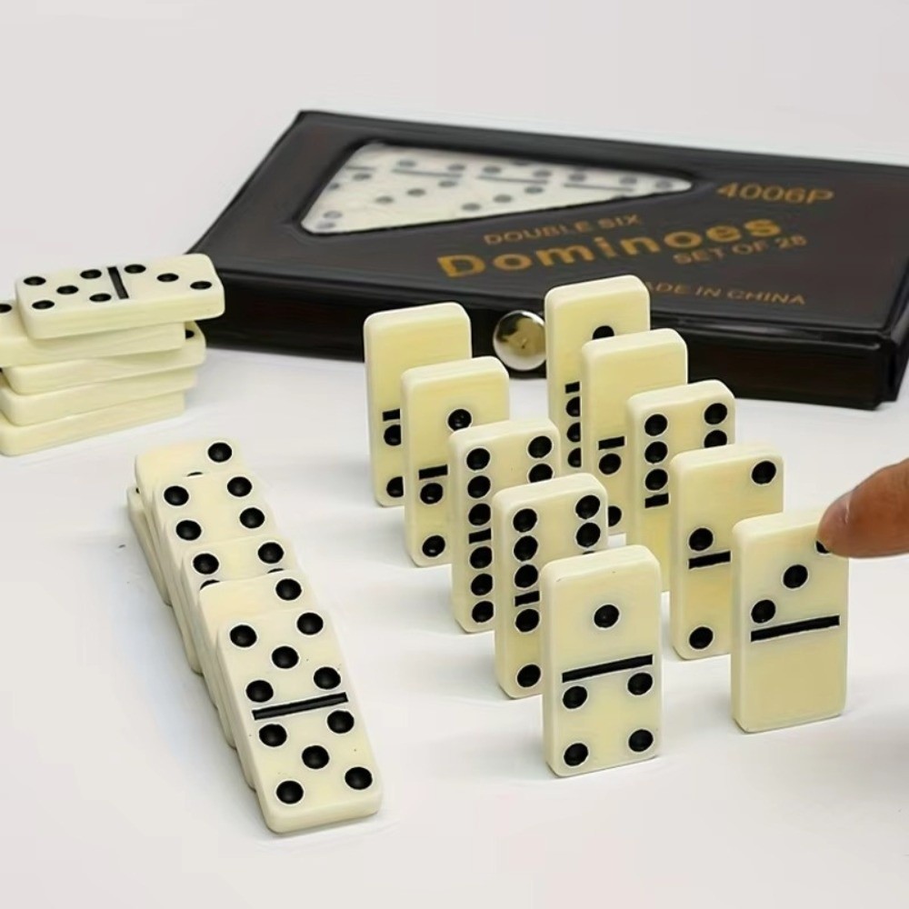 Conjunto de Dominó Duplo Seis  - Board Game For 2 People avaliação e preço