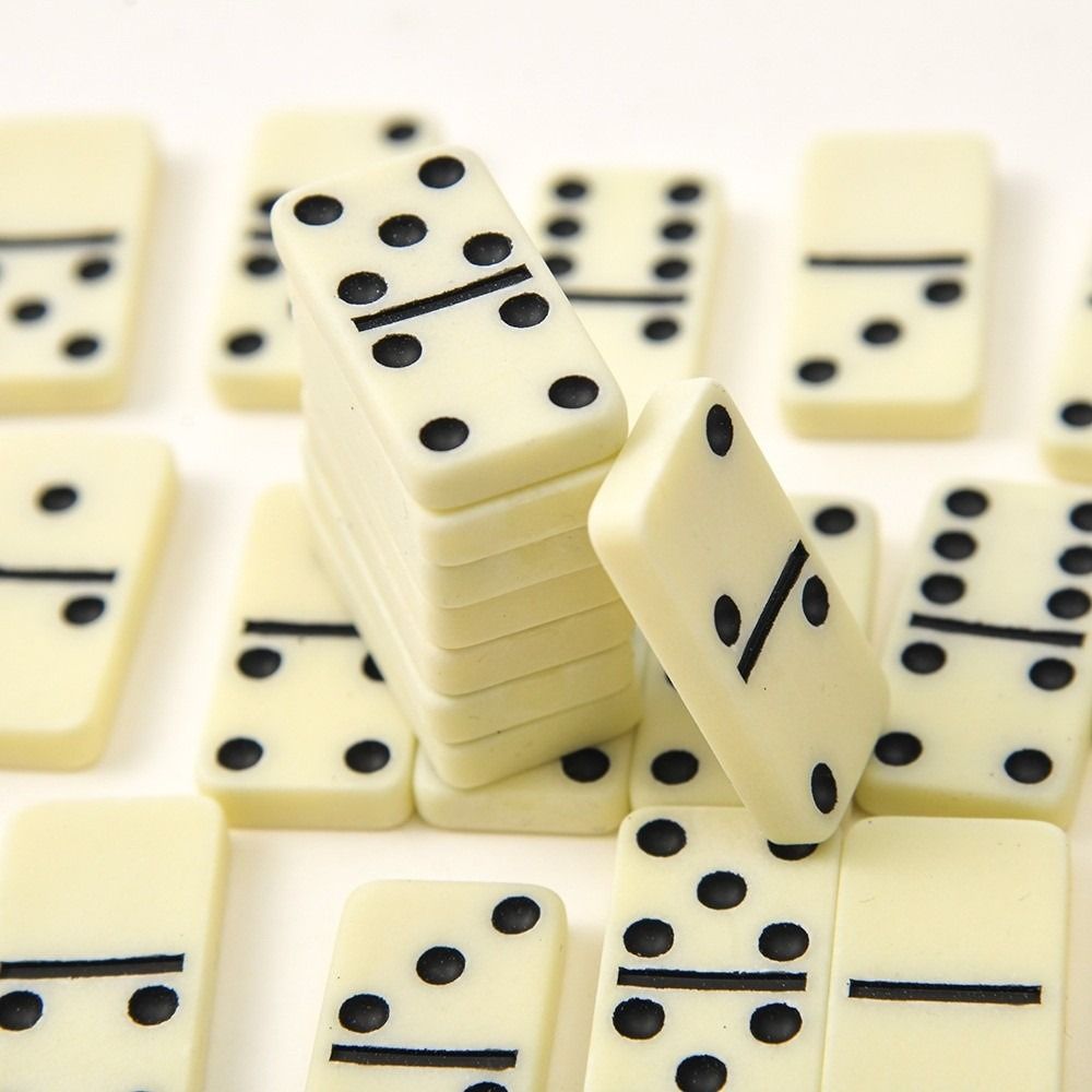 Conjunto de Dominó Duplo Seis  - Board Game For 2 People avaliação e preço