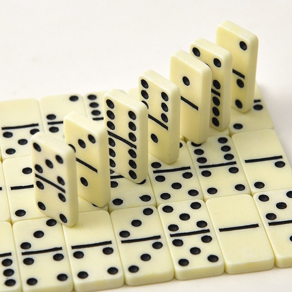Conjunto de Dominó Duplo Seis  - Board Game For 2 People avaliação e preço