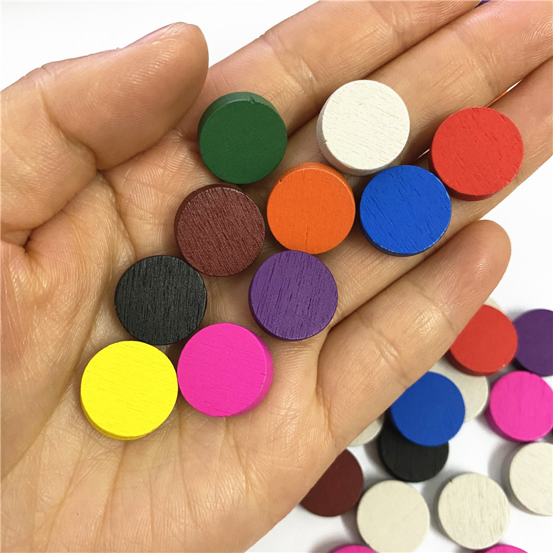 100 peças de diâmetro 15*5mm p - Board Game Verdant avaliação e preço