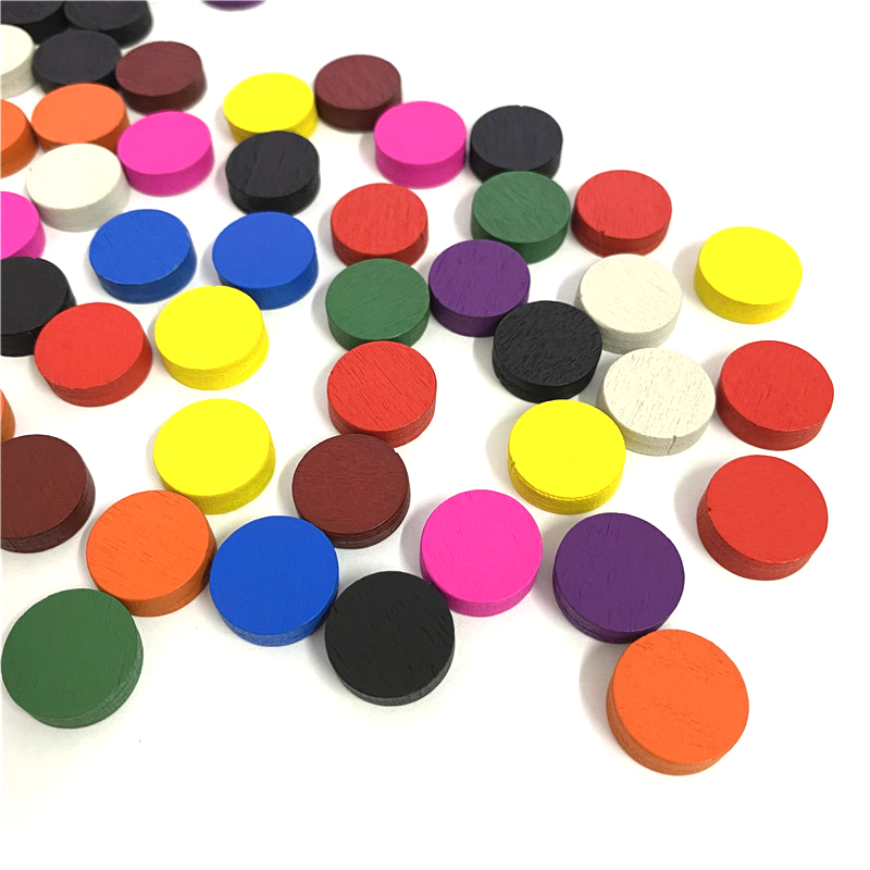 100 peças de diâmetro 15*5mm p - Board Game Verdant avaliação e preço