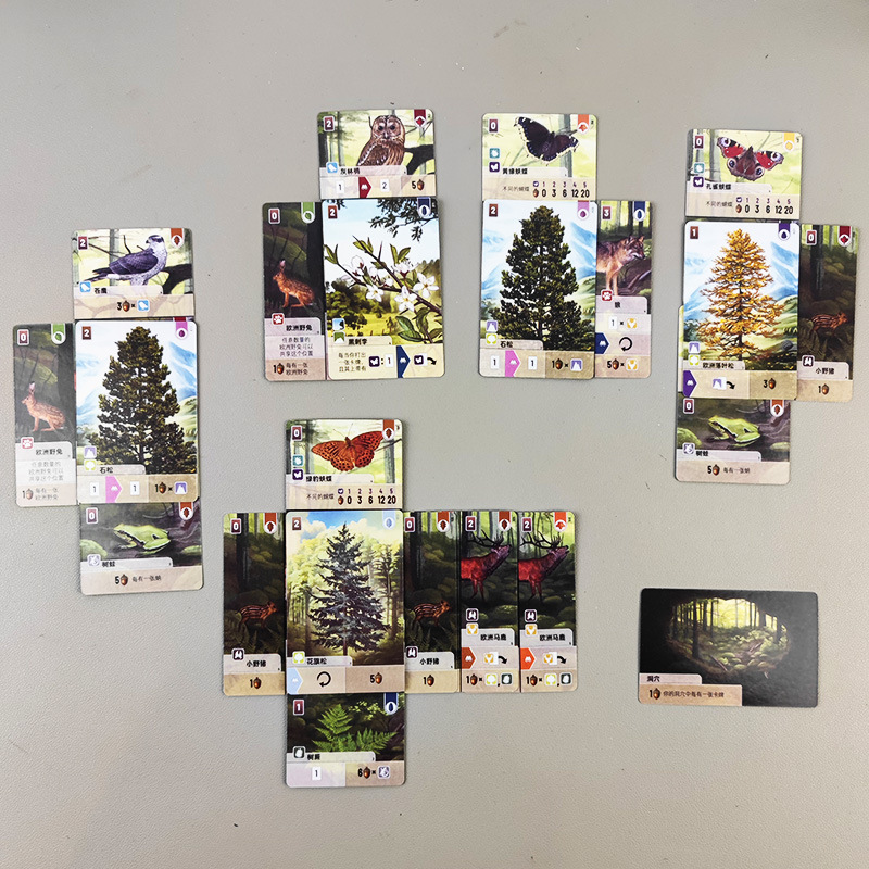 Endless Forest SHUFFLE, jogo d - Board Game Dune avaliação e preço