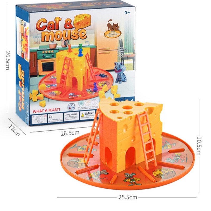 Jogo de Tabuleiro Gato e Rato: - Board Game With Questions avaliação e preço