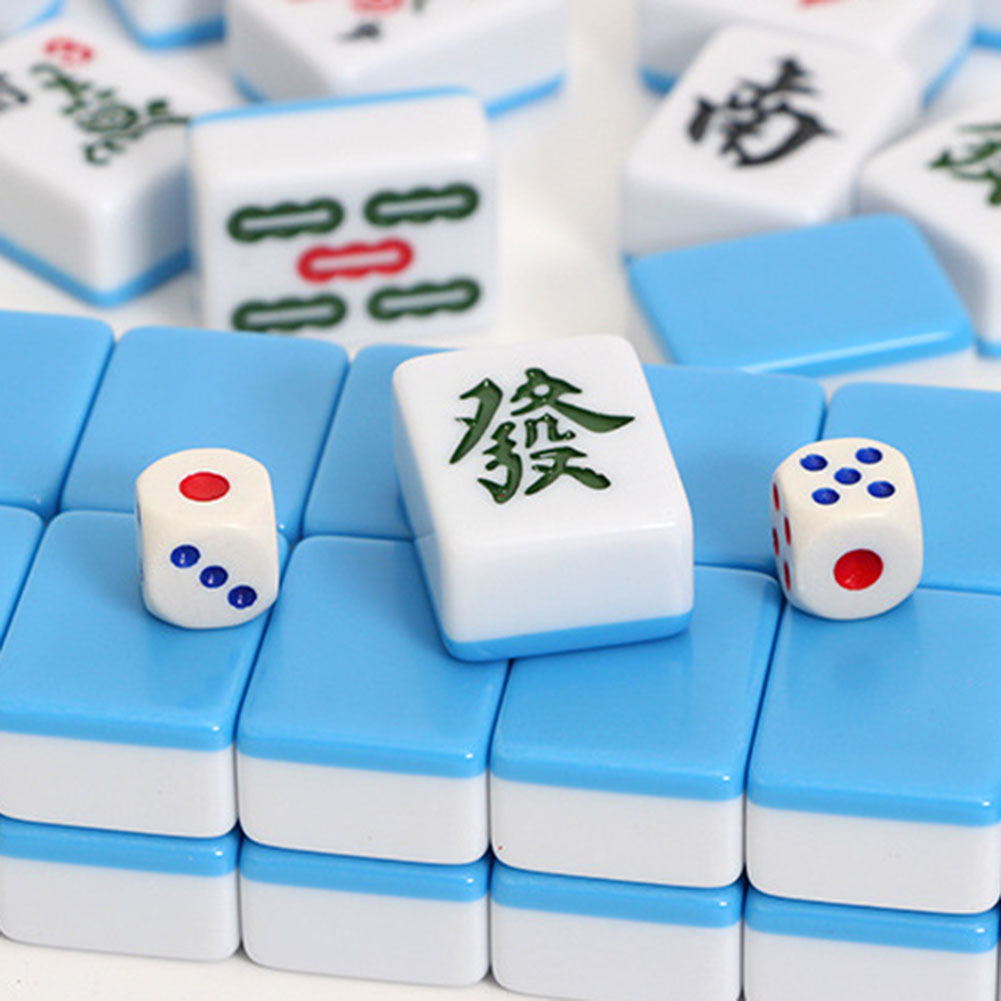 Mini mahjong de viagem portáti - Board Game Mahjong avaliação e preço
