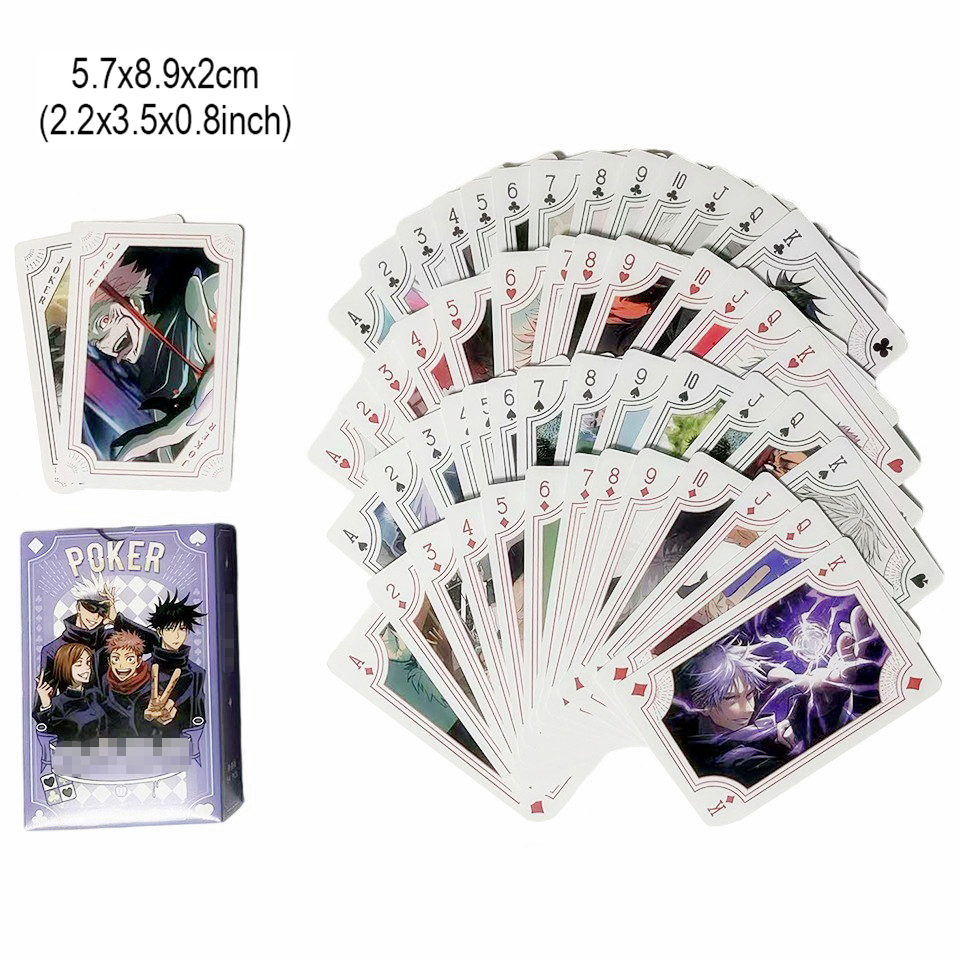 Cartas de Poker Jujutsu Kaisen - Board Game With Questions avaliação e preço