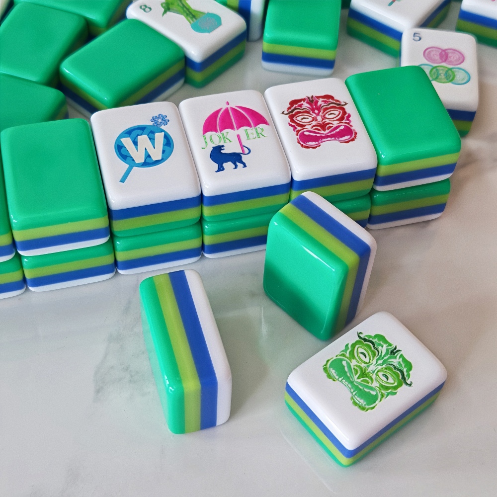 Conjunto de Mahjong Americano  - Board Game Wild Wild avaliação e preço