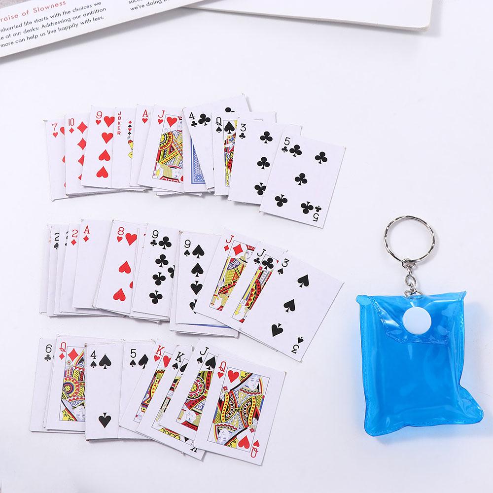 Portable Mini Playing Cards Po - Board Game With Questions avaliação e preço