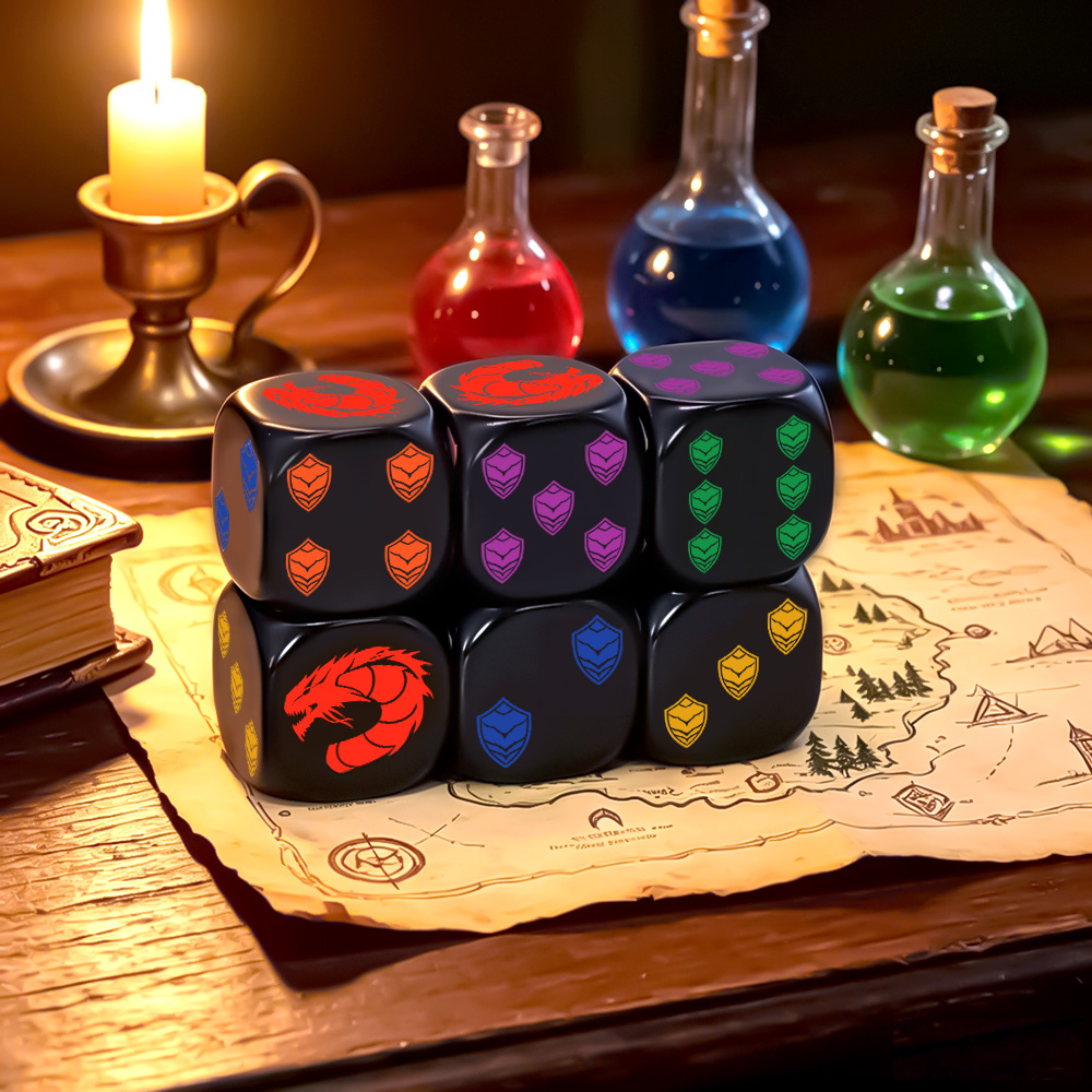 Conjunto de Dados Poliédricos  - Board Game Night avaliação e preço