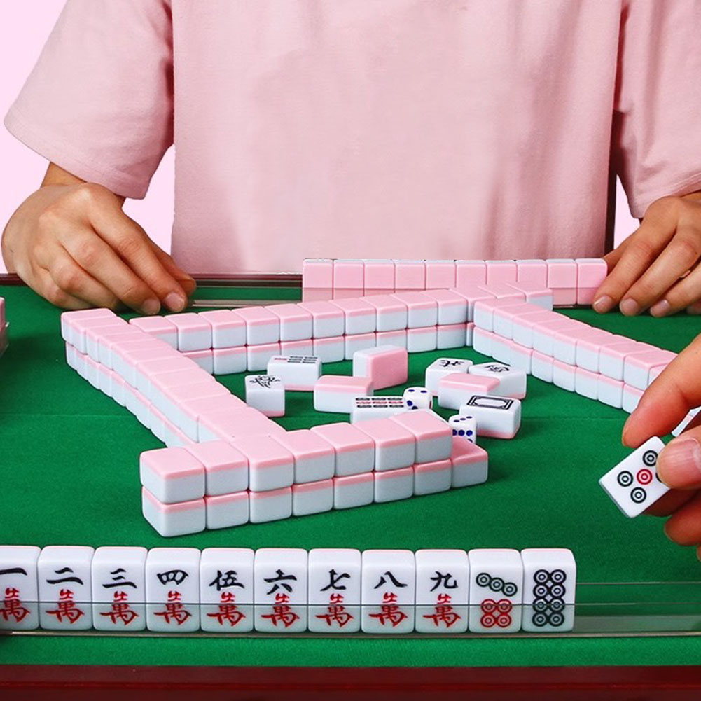 Mini mahjong chinês tradiciona - Board Game Mahjong avaliação e preço