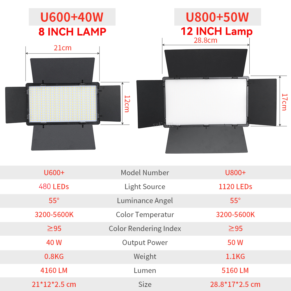 LED Photo Studio Video Light,  - Board Game Video Games avaliação e preço